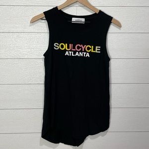 Soulcycle Black Tank Size Small
